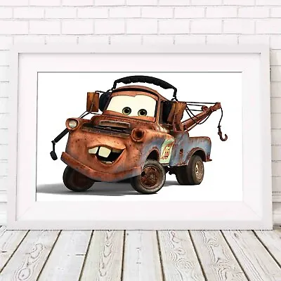 DISNEY CARS - Mater Pixar Poster Picture Print Sizes A5 To A0 **FREE DELIVERY** • $12.88
