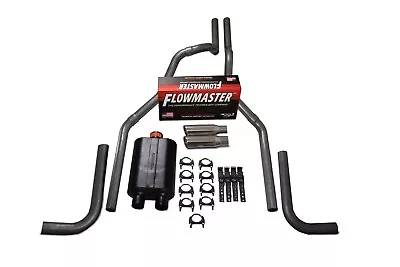 04-14 Ford F-150 2.5  Dual Exhaust Flowmaster Super 40 Side Exit Clamp On Tips • $379.99