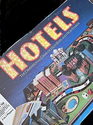 HOTELS Game *CHOOSE* REPLACEMENT BUILDINGS ~Original Pieces Parts 1987 Vintage • $8.50