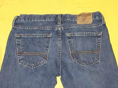 Men's Slim Straight Hollister Jeans Labeled 30 X 32...Actual 32 X 32 • $16.93