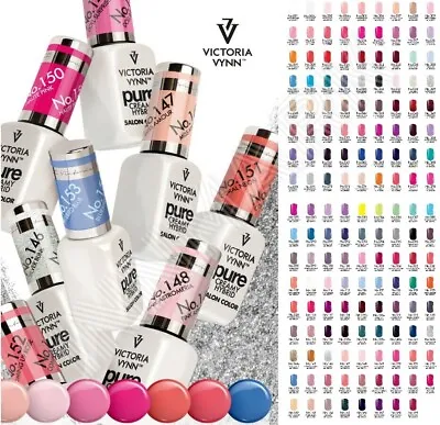 £7.99 • Buy Victoria Vynn PURE CREAMY Hybrid Manicure Soak Nail Gel Polish UV LED Assorted