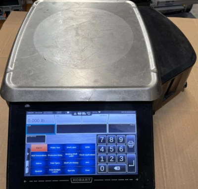 $749.97 • Buy Hobart HTi-LH Scale With Printer, Walmart Pull W/ O/S, Front Screen, Used - Nice