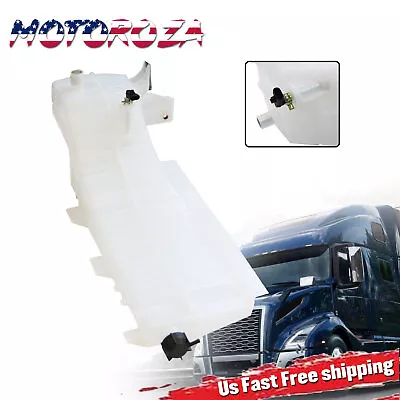 Coolant Reservoir W/ Cap & Sensor For Volvo VNL Truck And Mack CHU CXN CXU 08-17 • $87.09