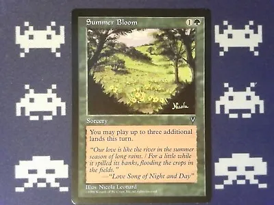 Summer Bloom	 Visions - Magic The Gathering Green • $1.99