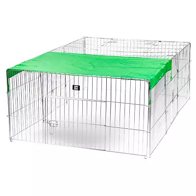 £59.95 • Buy Kct Metal Pet Playpen Outdoor Run Garden Enclosure Folding Cage Dog Rabbit Fence