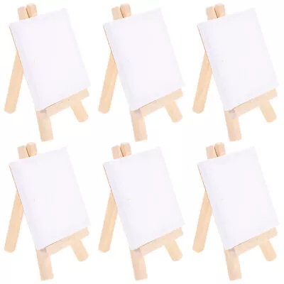 Mini Wooden Easel Set For Painting And Drawing • $14.09