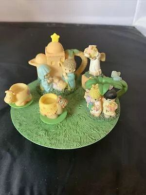 Precious Moments Enesco Nativity Mini Tea Set  1998  10 Piece Set  Collectible • $16.99
