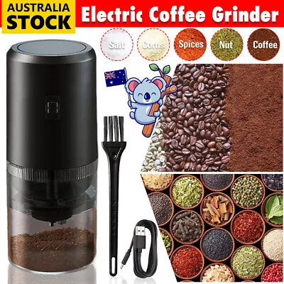 Electric Coffee Grinder Grinding Milling Bean Nut Spice Herbs Blender Machine AU • $24.99