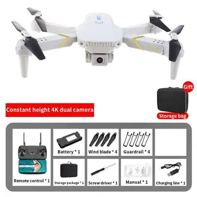$45.52 • Buy E88 UAV Drone With Camera 2.4GHZ Remote Control RC Quadcopter For Adults Kids