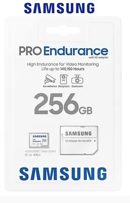 Samsung Pro Endurance Micro SD Card Class 10 UHS-I SDHC SDXC DashCam Security • $90