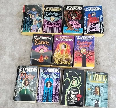$12.90 • Buy Lot 11 V.C. Andrews Books CASTEEL CUTLER LANDRY Key-hole If There Be Thorns Star
