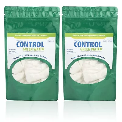 £16.49 • Buy Swell UK Green Water Control Algae Fish Pond Treatment Natural - Pack Of 2