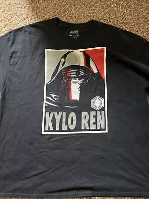 BIG & TALL 4XL Star Wars The Force Awakens Kylo Ren T-Shirt Mens • $16.99