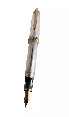 1911 Sailor Fountain Pen TIGP M Pen Clear Shell Made In Japan • £101.57