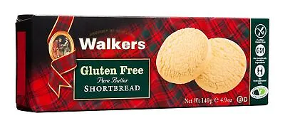 Walkers Gluten Free Shortbread Rounds 140g • £64.99