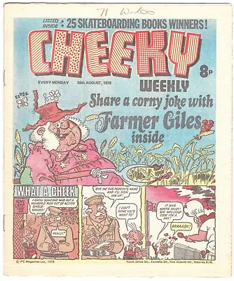 Cheeky Weekly Comic 26th August 1978 • £1.25