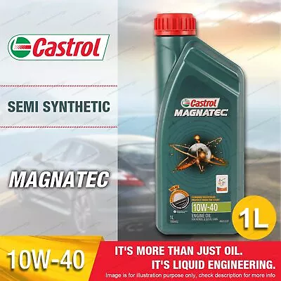 Castrol Magnatec 10W-40 Engine Oil 1L Part Synthetic For Petrol & Diesel • $24.95