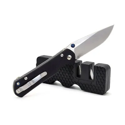 £3.08 • Buy Portable Outdoor Pocket Knife Sharpener  Mini Ceramic Tungsten Sharpening Tool
