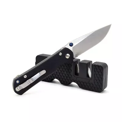 £3.08 • Buy Portable Outdoor Pocket Knife Sharpener  Mini Ceramic Tungsten Sharpening Tool