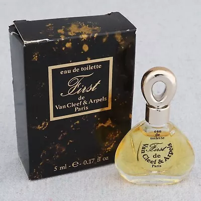 Vintage Van Cleef & Arpels First Miniature Travel Eau De Toilette 5 Ml .17 Fl Oz • $19.99