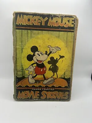 MICKEY MOUSE ILLUSTRATED MOVIE STORIES-  1931 Walt Disney • $50