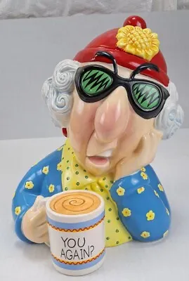 Vintage Hallmark MAXINE  You Again?  Ceramic Cookie Jar By Houston Harvest Gifts • $44.70