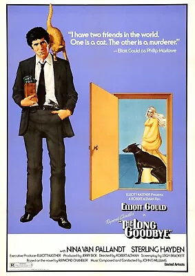 The Long Goodbye 1973 Movie POSTER PRINT A5A2 70s Cult Crime Film Wall Art Decor • £9.91