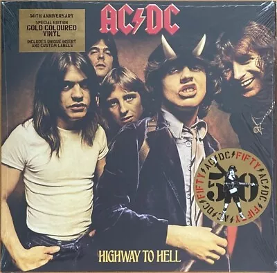 AC/DC - Highway To Hell 50th Gold • $74.99