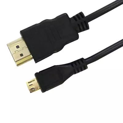 Micro USB To HDMI Cable Micro USB To HDMI Adapters Black Lot J4 • $2.95