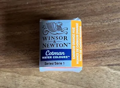 £1.95 • Buy Winsor & Newton Cotman Watercolour Paint Half Pan Cadmium Orange Hue 090