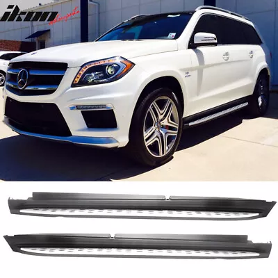 Fits 13-19 Benz GL-Class X166 OE Factory Style Running Board Side Steps Nerf Bar • $371.99