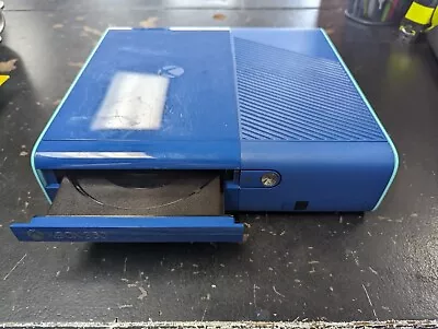 Xbox 360 E Console Blue Teal CONSOLE ONLY NO HDD/CABLES/CONTROLLERS FOR PARTS • $49.98