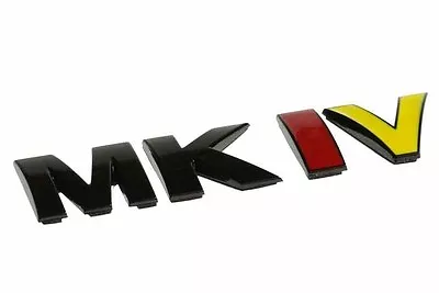 MK4 Rear Trunk Badge Emblem   MKIV   German Flag Colors For VW Golf Jetta GTi • $7.90