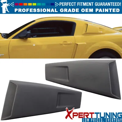 Fits 05-14 Ford Mustang Eleanor Style Painted PP Window Louver - Painted Color • $239.99