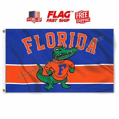 Florida Gators Flag ~ Large 3'X5' University Of Florida NCAA FAST Free Shipping • $12.98