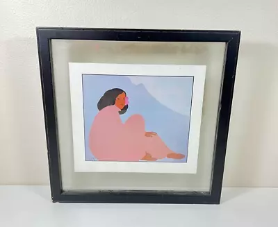 Pegge Hopper Signed Print Koolau Afternoon Hawaiian Woman 11  X 10  • $349