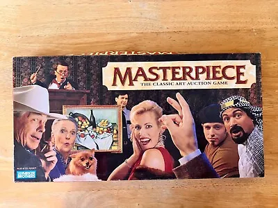 Masterpiece - The Classic Art Auction Game -Never Used!Vintage Board Games 1990s • $56.95