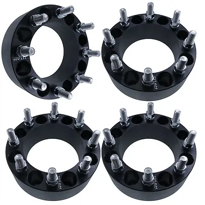 (4) 2  Forged Wheel Spacers | Heavy Duty Billet T6061 Adapters Fits Hummer H2 • $175.25