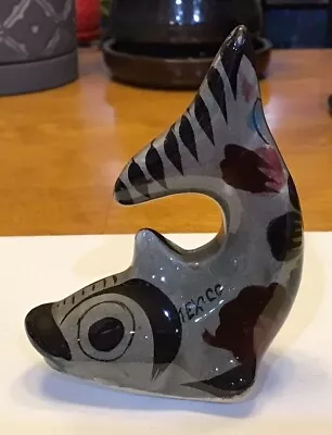 Tonala Mexican Pottery Fish Shark Figurine Miniature • $13.99