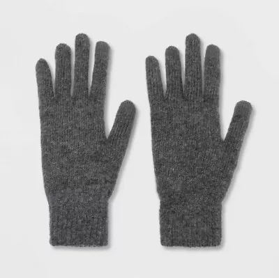 Men's Knit Heather/Charcoal Gray Winter Gloves - ALDO • $12.95