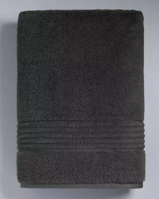 Simply Vera Wang Signature Cotton Bath Towel 30” X 60”   - Soft Black  -New • $18.95