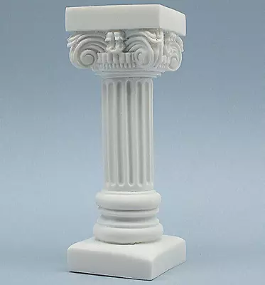 Ancient Greek Ionic Column Marble Sculpture Handmade Architecture Art • £48.66