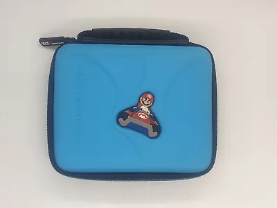 Official Mario Kart Blue Carry Case For Nintendo DS 3DS 2DS XL Travel Bag Holder • $29.99