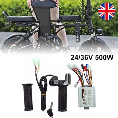 500W 24V/36V Electric Bicycle Ebike Scooter Brush DC Motor Speed Controller UK • £15.99