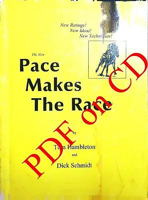 The New Pace Makes The Race|Handicapping|Horse Racing System|Tom Hambleton • $39.99