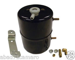 $59.99 • Buy Black Vacuum Reservoir With Hardware Included Tank Fits Ford Chevy Sbc Bbc