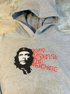 $24.99 • Buy Rage Against The Machine Che Guevara Gray Hoodie Sweatshirt Mens Medium M Gildan