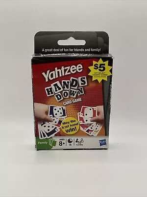 Yahtzee Hands Down Card Game Family Night Sealed • $12.35