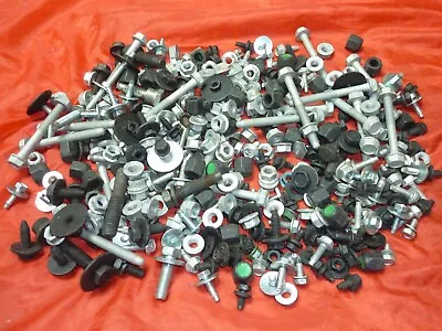 NOS Bolts Nuts Metric 400+ Pieces Vintage Auto Parts OEM 1980s 1990s GM Hardware • $36