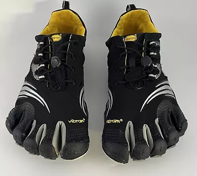 Vibram FiveFingers Komodo Sport Grey Black Gray Shoes Size 44 Men's 14M3602 • $45.99
